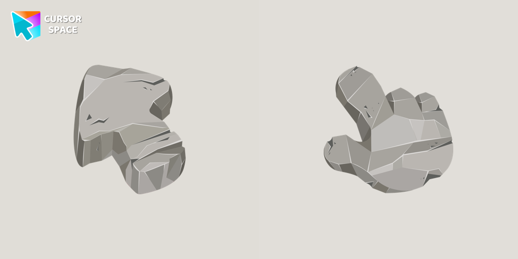 Cute Cursor Stone Texture